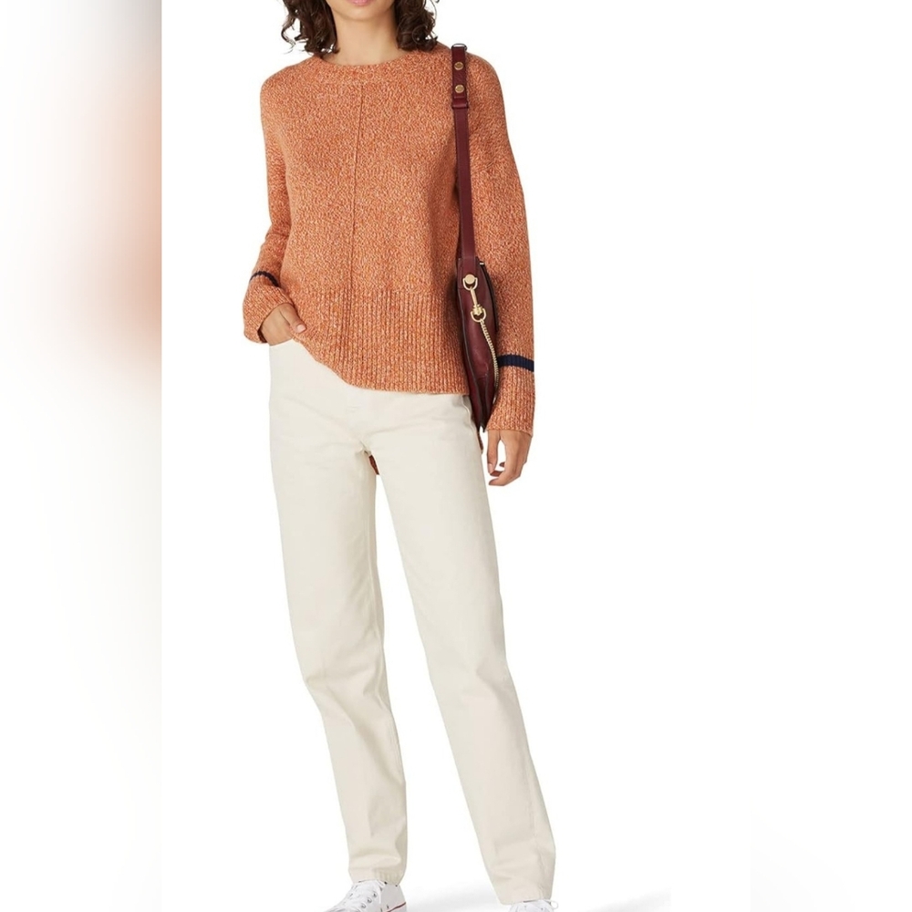 Charli Rent The Runway Orange High Low Witney Sweater Womens Small NWOT